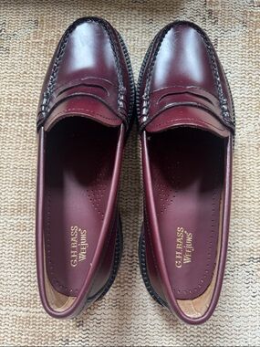 G. H. Bass Whitney super lug wine US 9